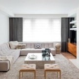 Interior de um apartamento moderno
