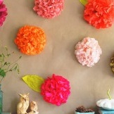 La fabbricazione di fiori artificiali decorativi -1