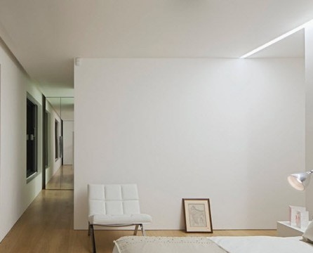 Interieur in minimalistische stijl