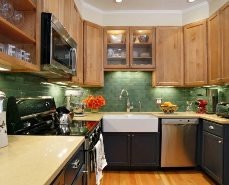 Cozy kitchen space