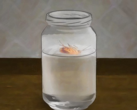 Hvis du finner en kakerlakk i en krukke med melk, blir du ikke glad