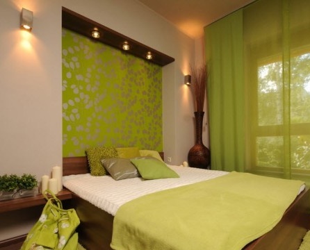 Bedroom in soothing colors