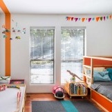 Svetlý nábytok v detskej izbe