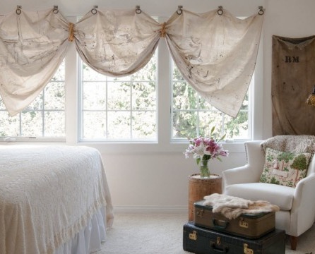 Creative and stylish bedroom interior