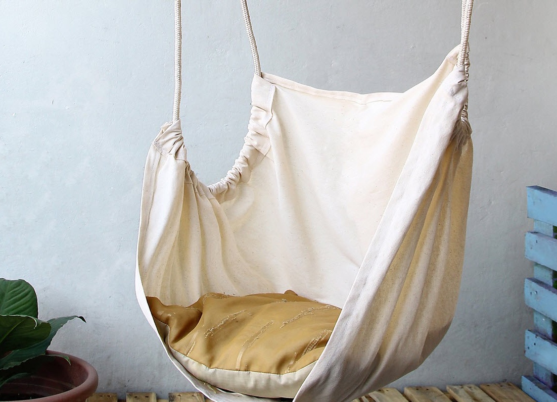 fourteenth stage of manufacturing a hammock chair