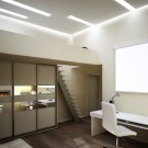 Diseño de interiores de apartamentos en literas