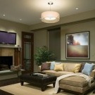 Design osvětlení obývacího pokoje