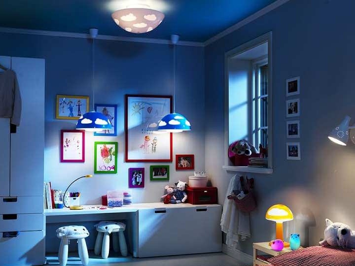 Beleuchtung in der Kindergartenbeschreibung und Tipps