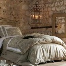 Provence-soveværelse