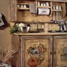 Virtuvės baldų provencija