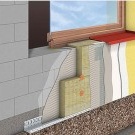 House insulation from aerated concrete