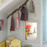 Where to put a mirror in the nursery