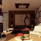 Japanese apartment interior photo