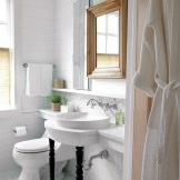 Banheiro branco