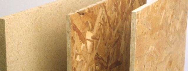 How is fiberboard different from chipboard