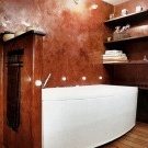 Venetian stucco bathroom