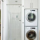 Kā ievietot veļas mašīnu vannas istabā