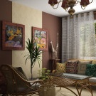 Ett-roms leilighet design
