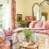 Vaaleanpunainen tyyli Provence