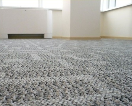 Carpet in the interior in the photo
