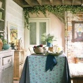 Provence style room arrangement