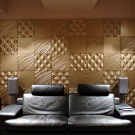 Embossed wall panels