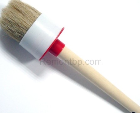 Paint brush: types, care and preparation
