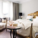 Empire style modern bedroom