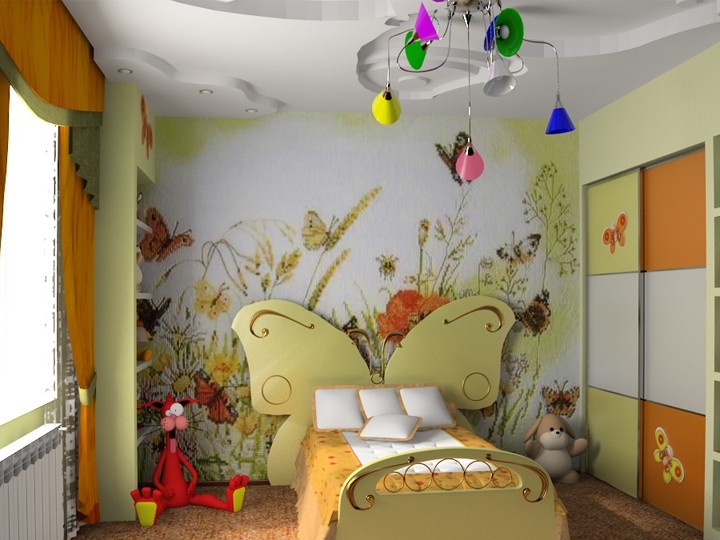 Exemplos de quartos de crianças para meninas
