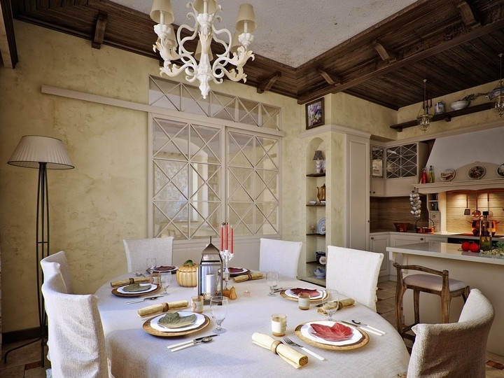 Provence Landhausstil Küche