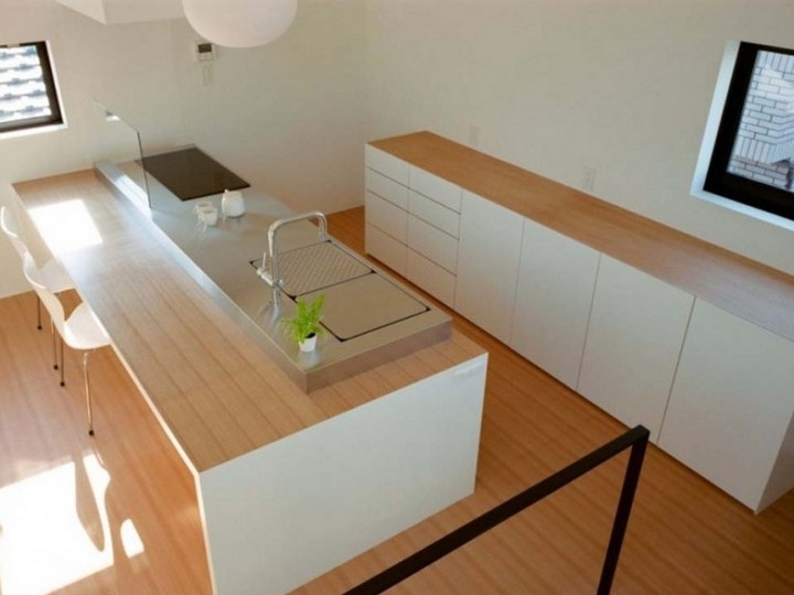 Keukenafwerking in minimalistische stijl