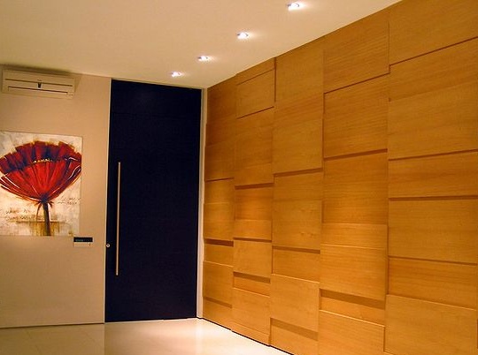 Dřevěné stěnové panely