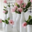 Fancy vaser i interiøret
