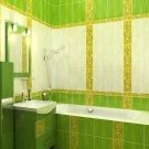 Πράσινο μπάνιο