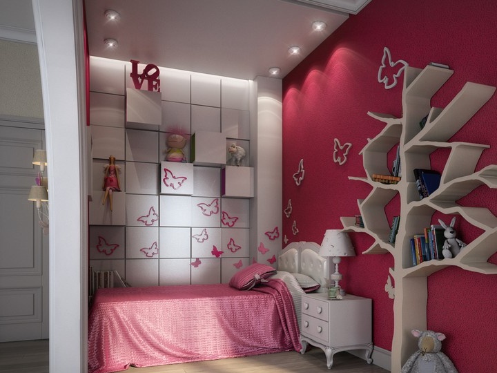Ideas of a nursery for a girl