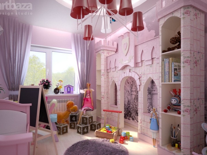 Zdjęcie pokoju dziecięcego dla dziewcząt