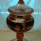Biedermeier style vase