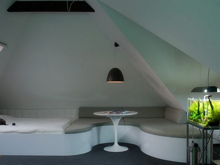 Disposizione delle stanze in stile minimalista