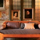 Biedermeier stil sofa foto