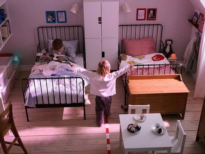 חדרי ילדים לילדים הטרוסקסואלים