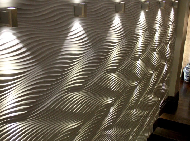 3D panely v interiéru