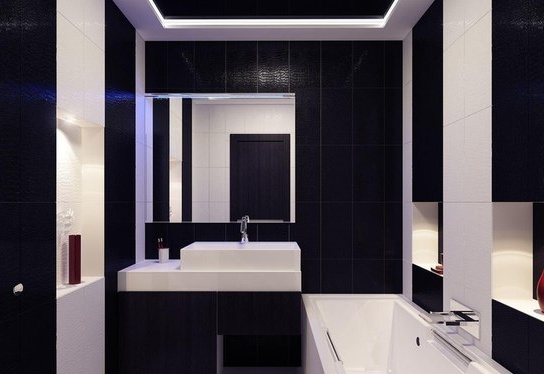 Vonios kambario dizaino nuotrauka