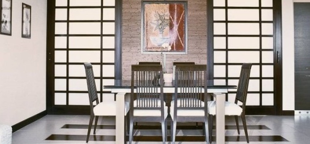 Japāņu stils dzīvokļa interjerā