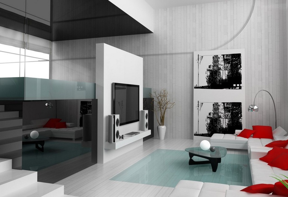 Intérieur de maison minimalisme