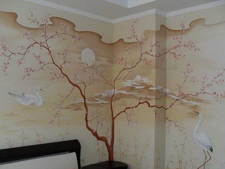 Pintura de parede no interior