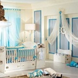 Options de conception pour une chambre pour un bébé
