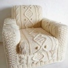 Pletená stolička