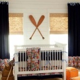 Photos and examples of rooms for newborns