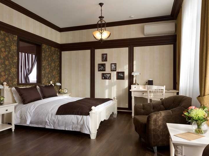 Sàn gỗ trong ảnh phòng ngủ