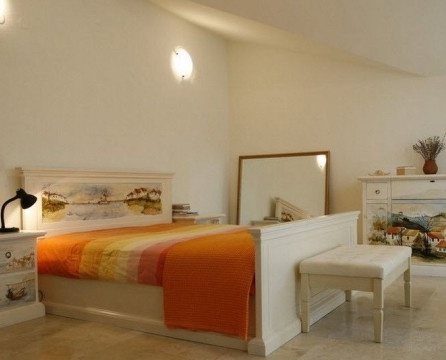 Interior design della camera da letto